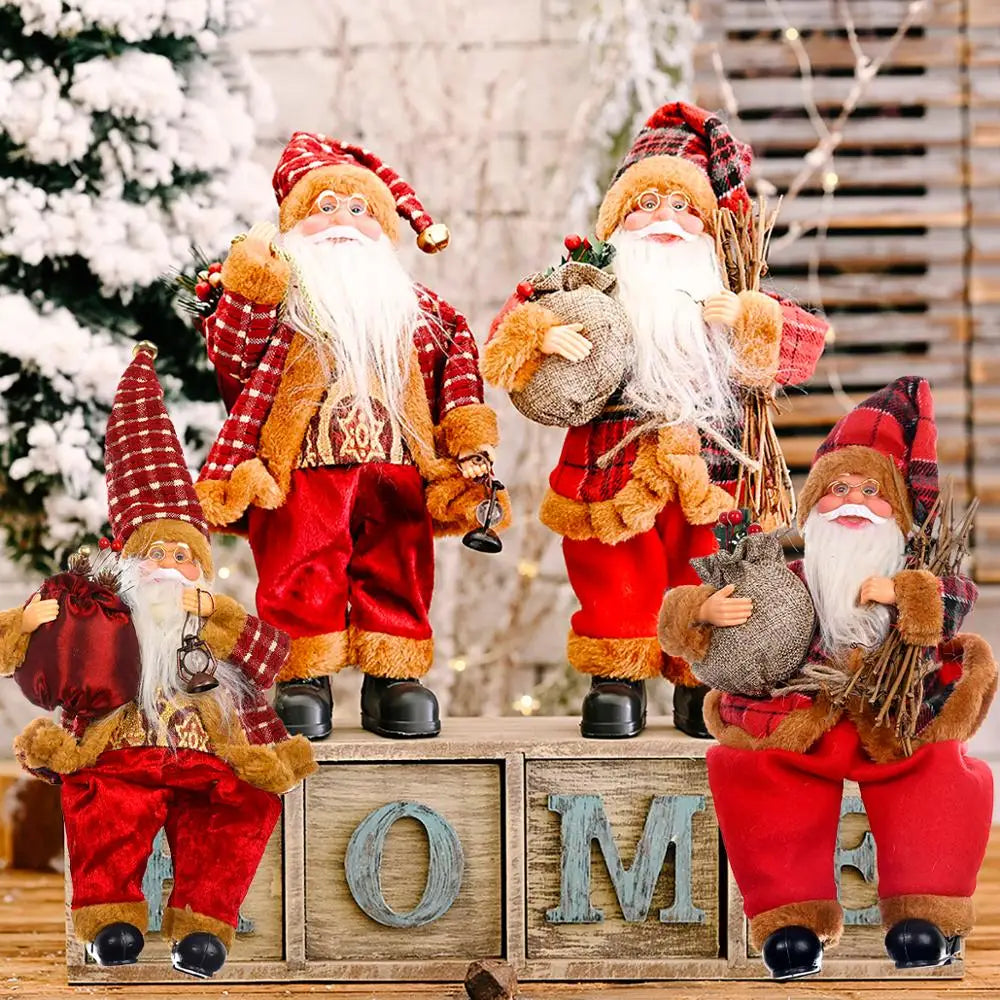 Santa Claus Christmas Tree Ornament - Festive Decoration - Image 3