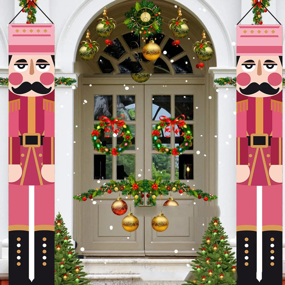 Nutcracker Soldier Holiday Banner for Merry Christmas - Image 59