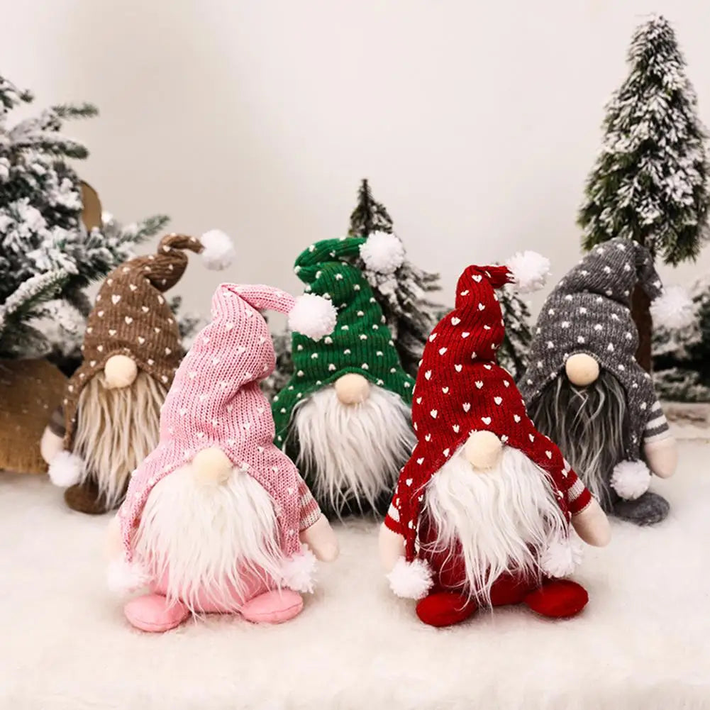Handmade Gnome Hanging Doll for Christmas Cheer - Image 11