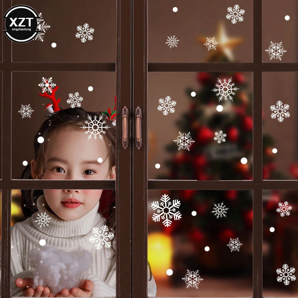Festive Santa & Elk Christmas Window Stickers - Image 27