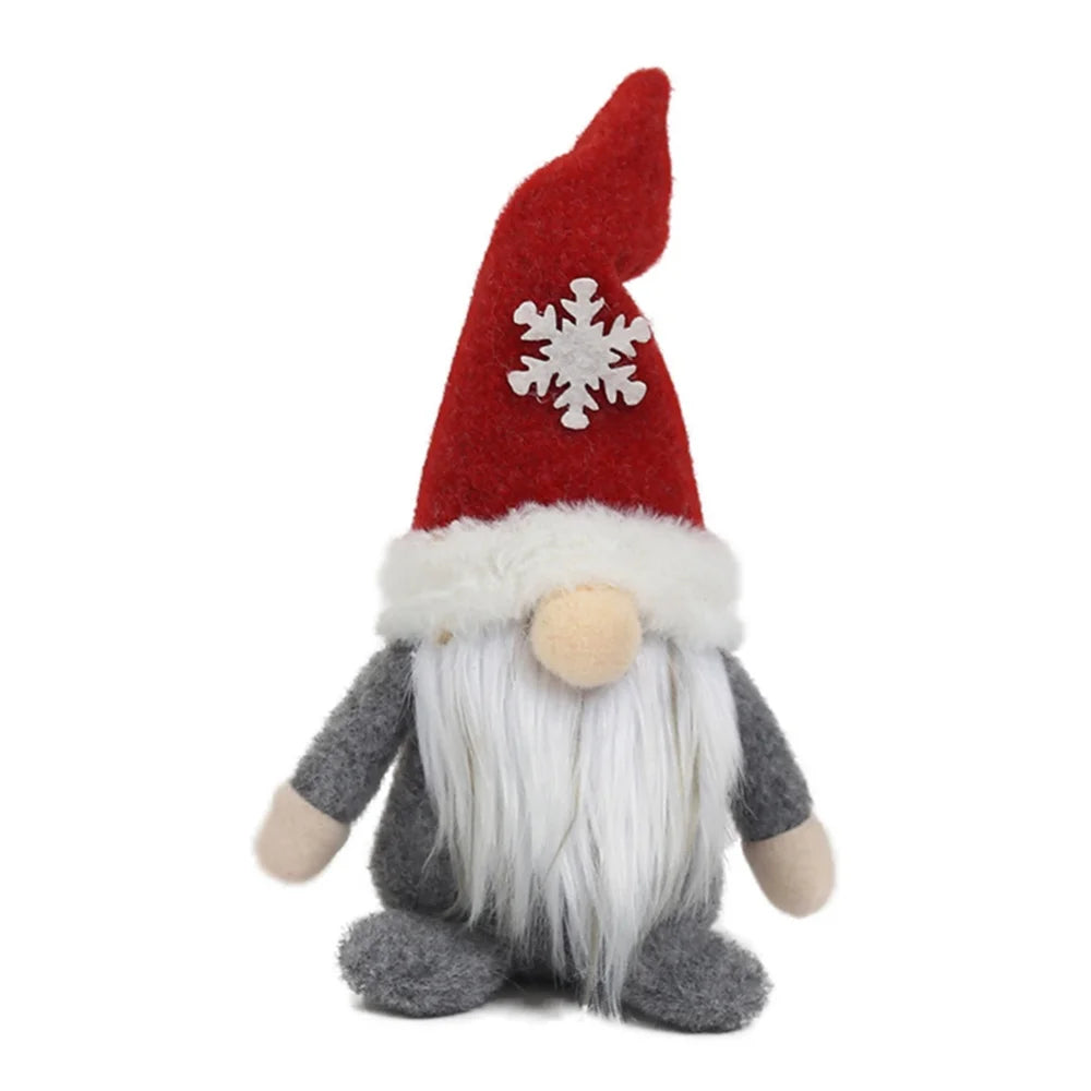 Whimsical Plush Gnome Hanging Ornament for Christmas - Image 11