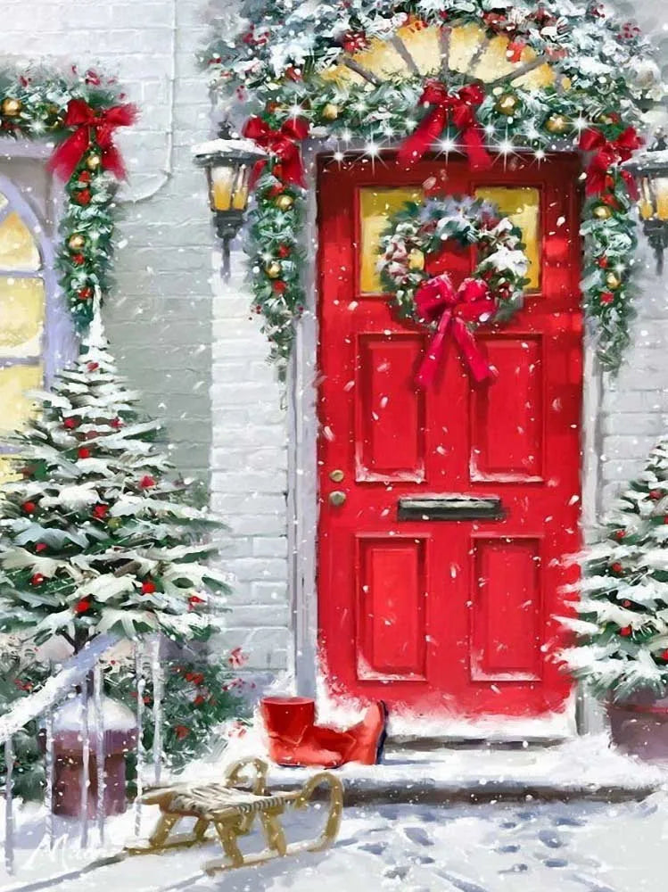 DIY Christmas Canvas Art: Custom Paint by Number - Image 10