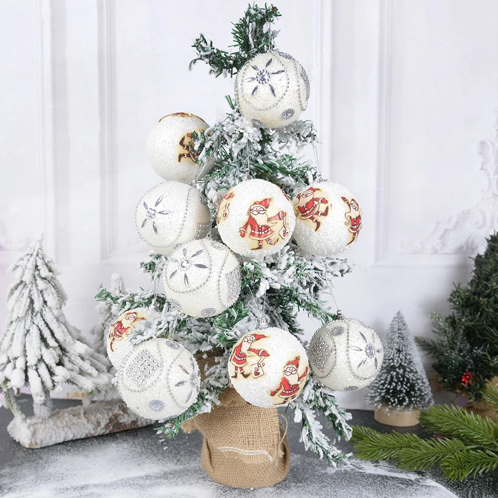 Festive Foam Christmas Tree Hanging Ornaments