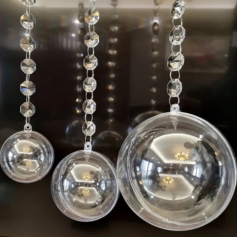 DIY Fillable Christmas Ornaments – Clear Bauble Decor - Image 4