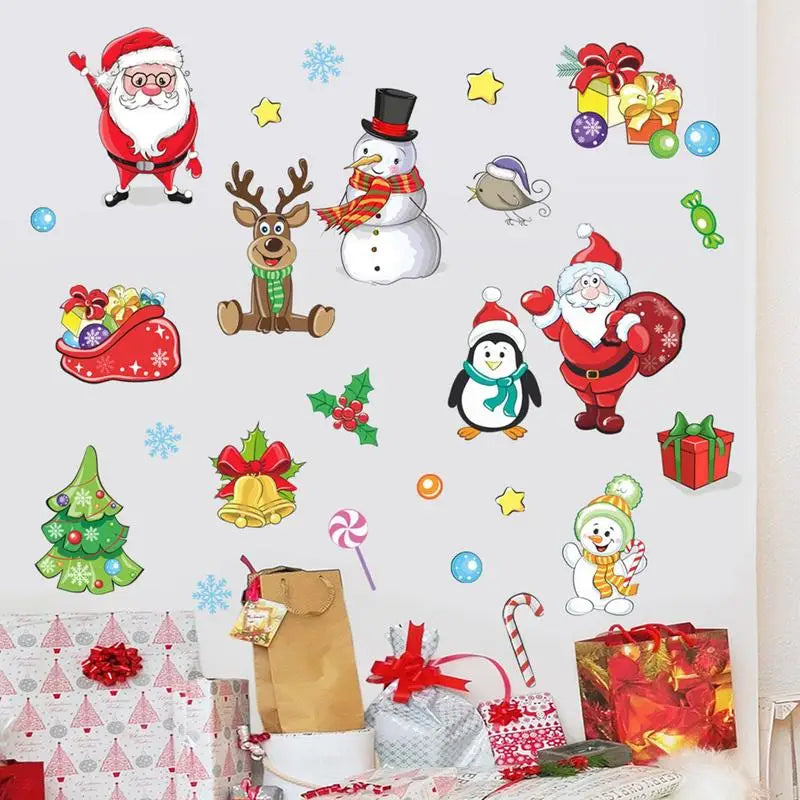 Festive Santa Claus Window Clings for Christmas! - Image 5