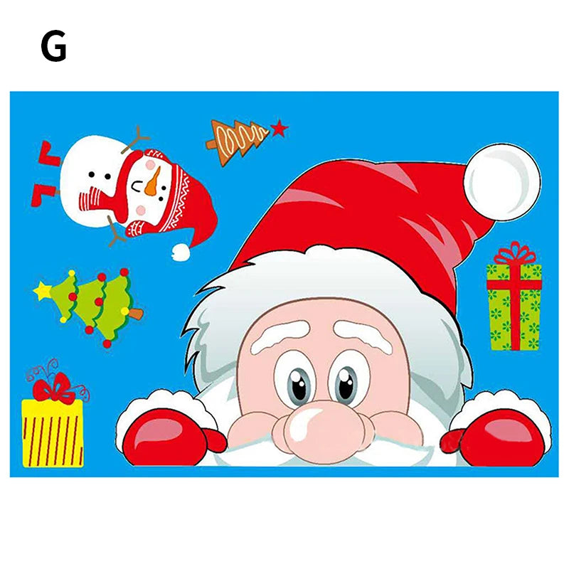 Festive Christmas Window Stickers for Holiday Cheer - Image 8