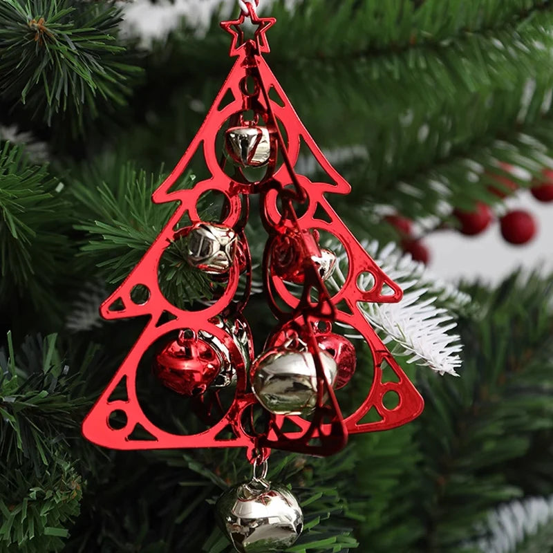 Nordic Christmas Tree Bell Pendant Decoration - Image 5