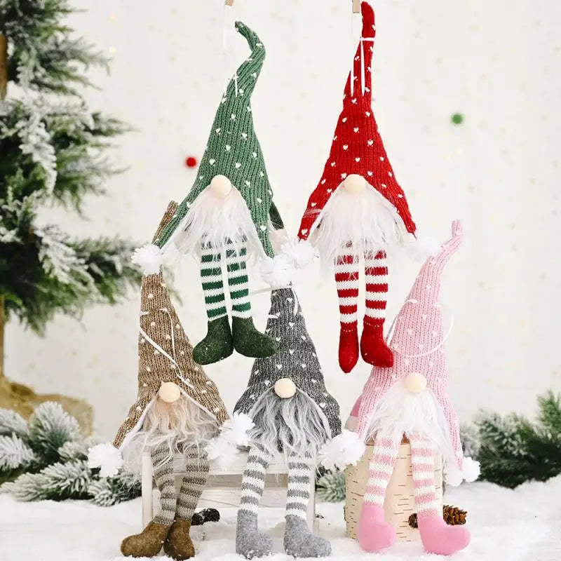 Light-Up Plush Gnome Doll for Christmas Decor - Image 7