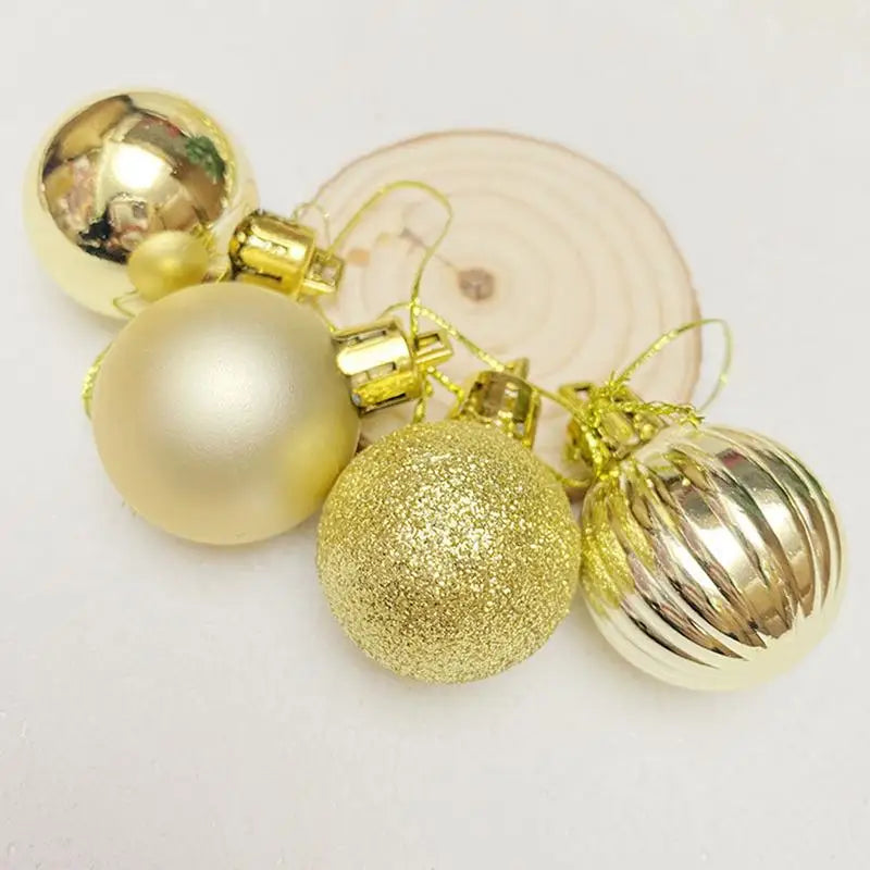 Shiny 3CM Christmas Tree Bauble Ornaments - Image 4
