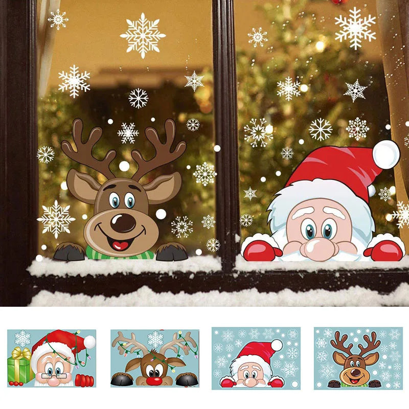 Winter Wonderland Snowflake Window Clings & Decals