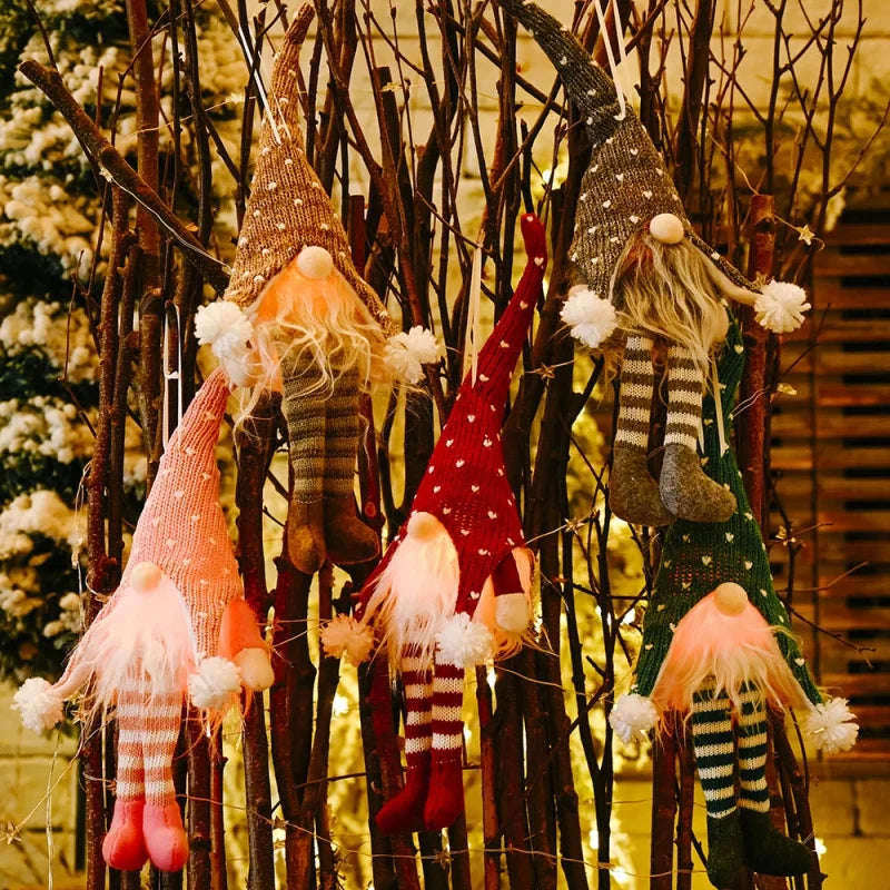 Light-Up Plush Gnome Doll for Christmas Decor - Image 13