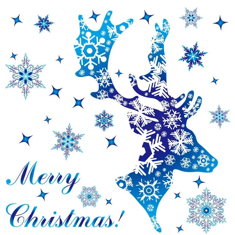 Festive Snowflake Window Clings – Holiday Decor - Image 5