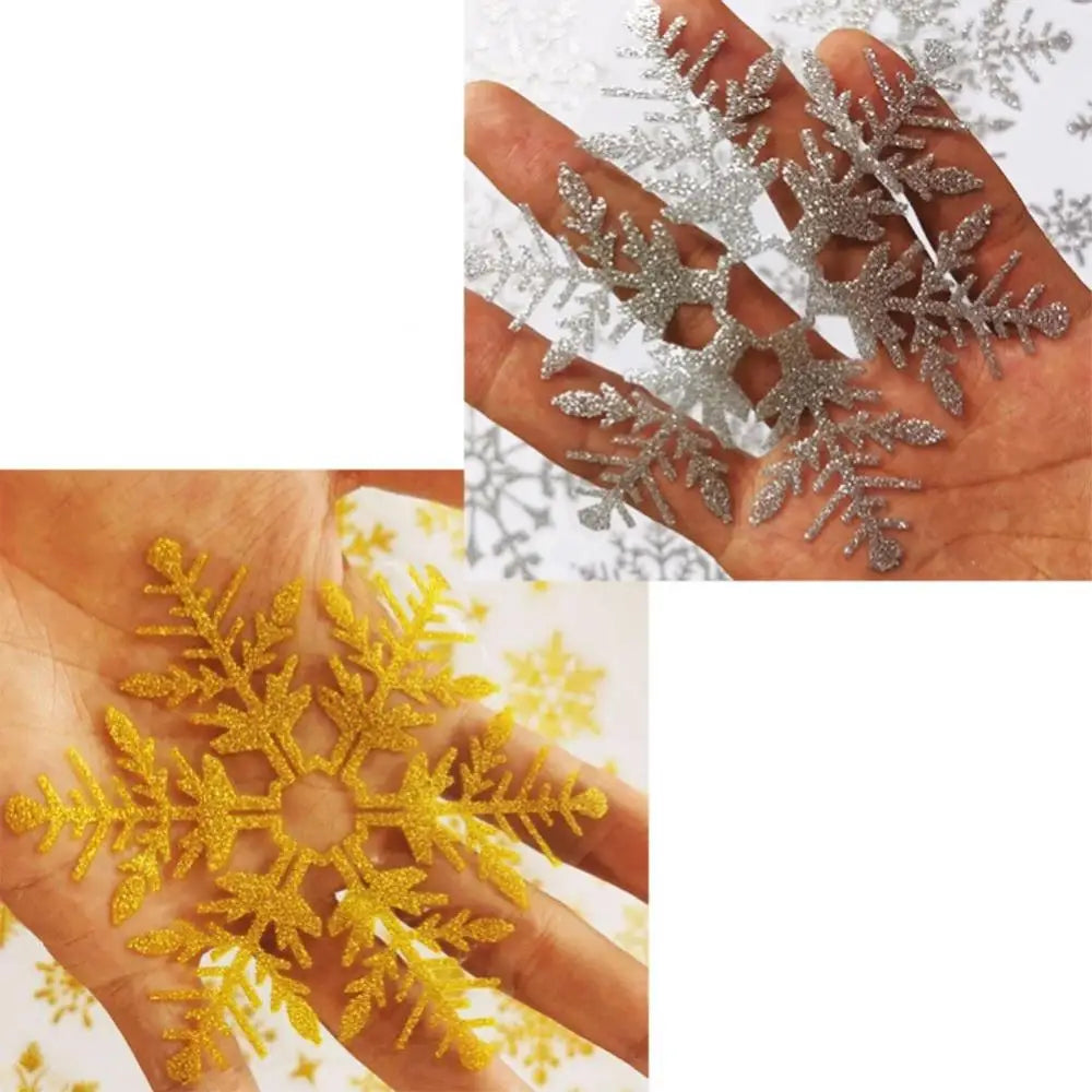 Festive Christmas Tree Window Clings - 1/2/4PCS - Image 25