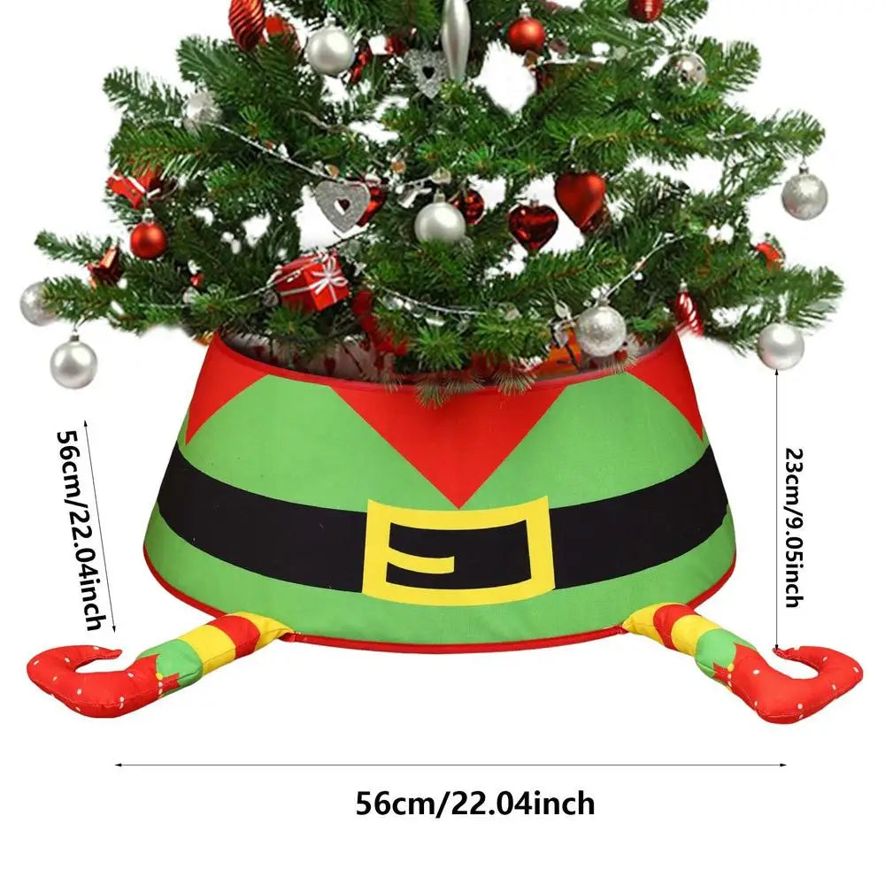 Sparkling Sequin Christmas Skirt for Festive Decor - Image 6