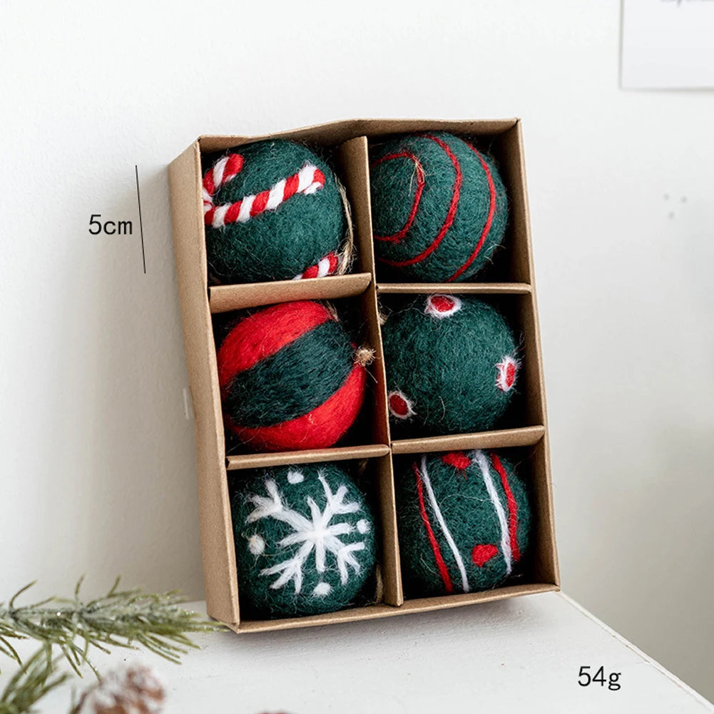 Creative DIY Wool Felt Ball Christmas Ornaments - Image 13