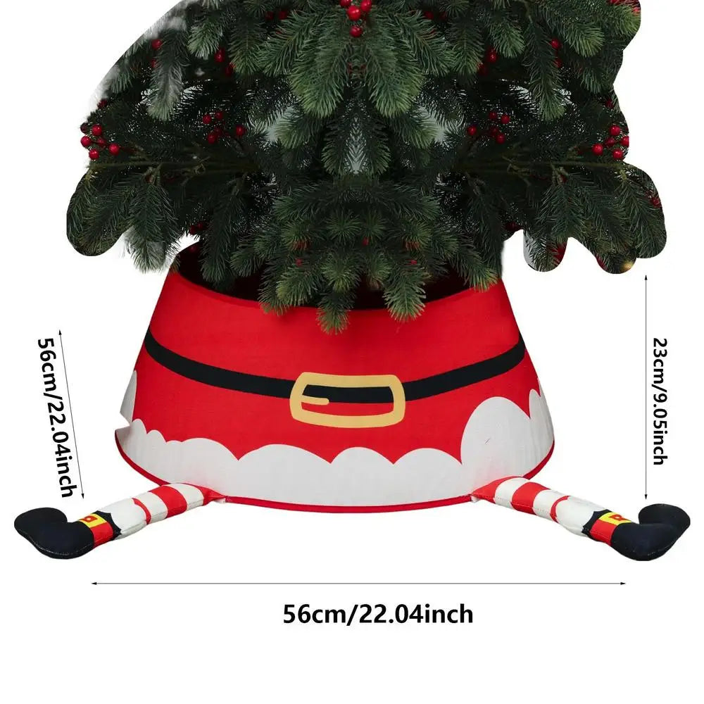 Sparkling Sequin Christmas Skirt for Festive Decor - Image 12