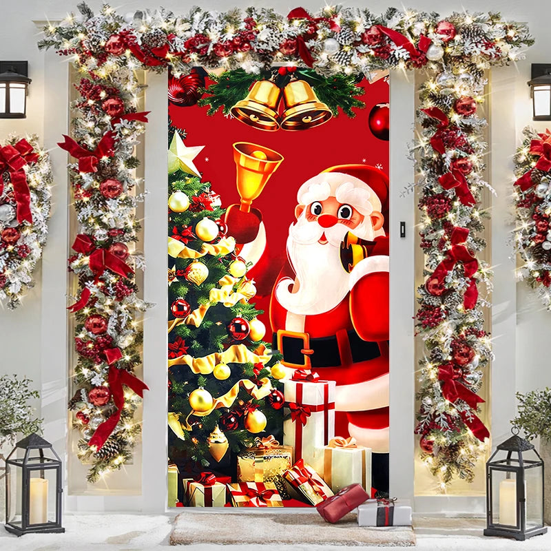 Festive Santa Banner for Joyful Holiday Decor - Image 5