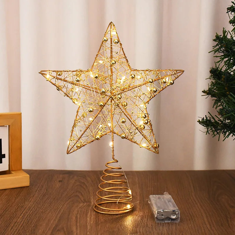 LED Star Tree Topper for Christmas Decor - Image 15