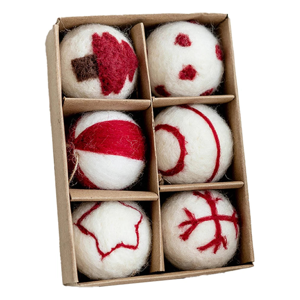 Creative DIY Wool Felt Ball Christmas Ornaments - Image 14