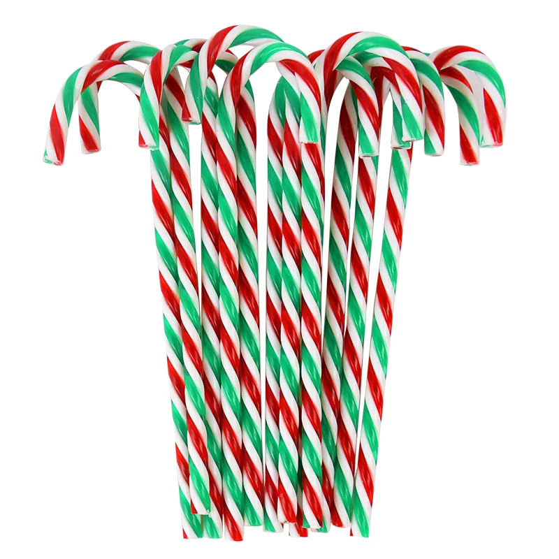 Whimsical Twisted Candy Cane Tree Ornaments - Image 19