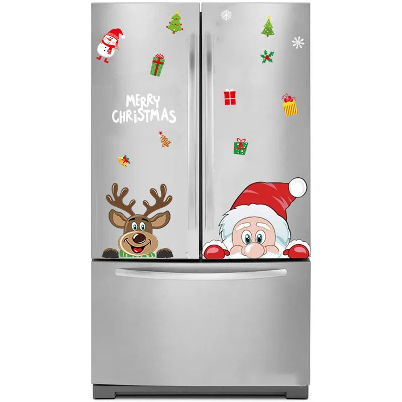 Festive Christmas Window Stickers for Holiday Cheer - Image 9