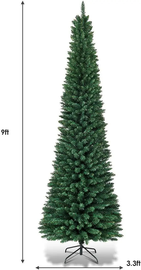 Premium Green Pencil Christmas Tree - Perfect for Home & Shops - Image 6