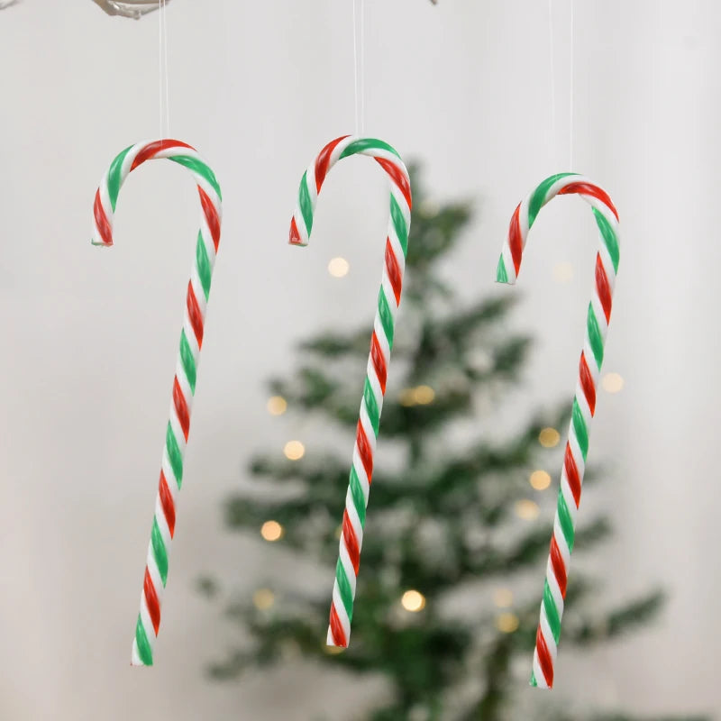 Whimsical Twisted Candy Cane Tree Ornaments - Image 14