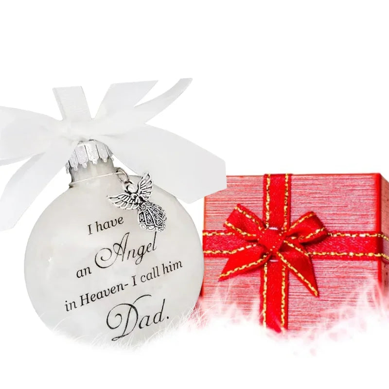 Heavenly Transparent Feather Ball Christmas Ornament - Image 21