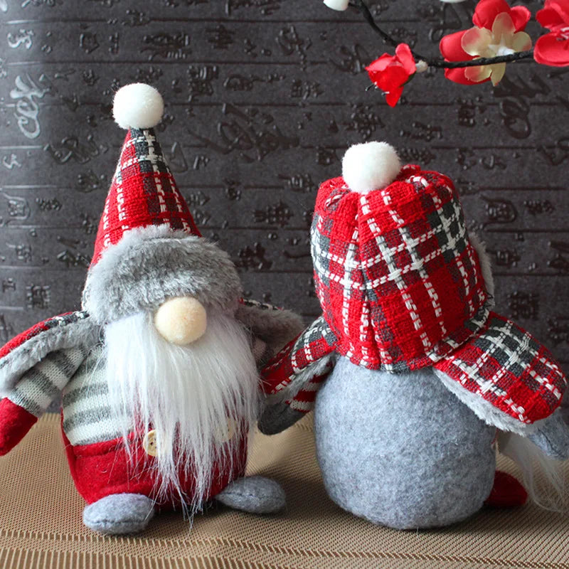 Handmade Plush Christmas Gnome Doll for Kids - Image 5