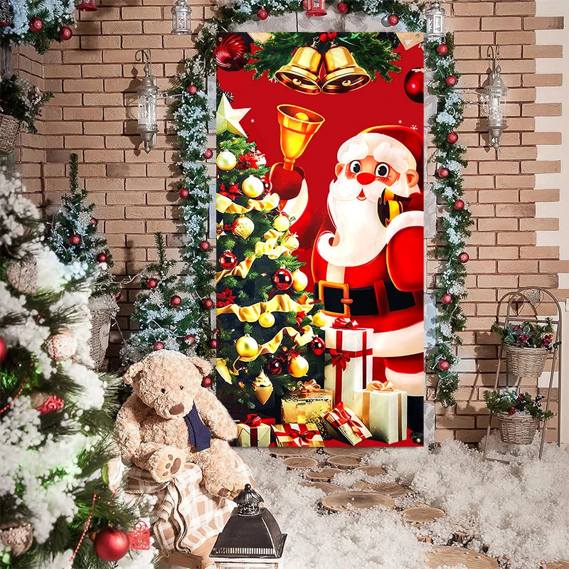 Festive Santa Banner for Joyful Holiday Decor - Image 4