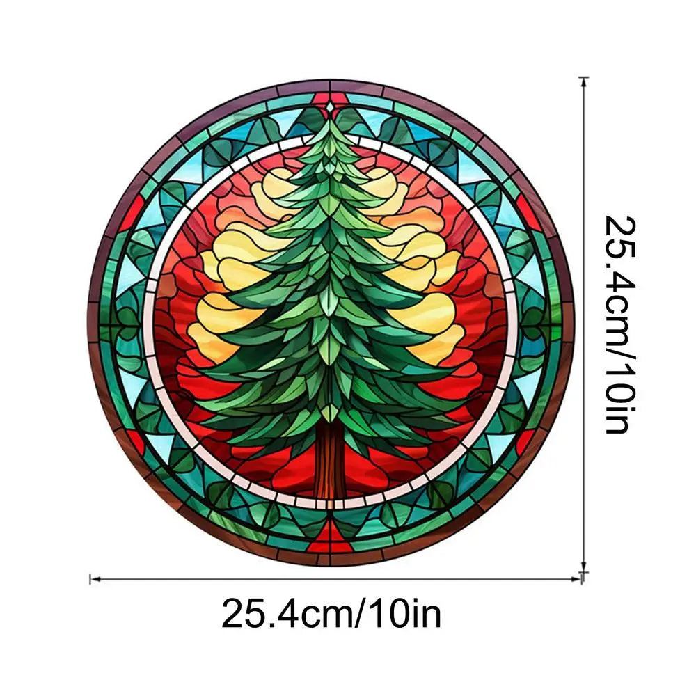 Festive Santa & Tree Christmas Window Stickers - Image 15