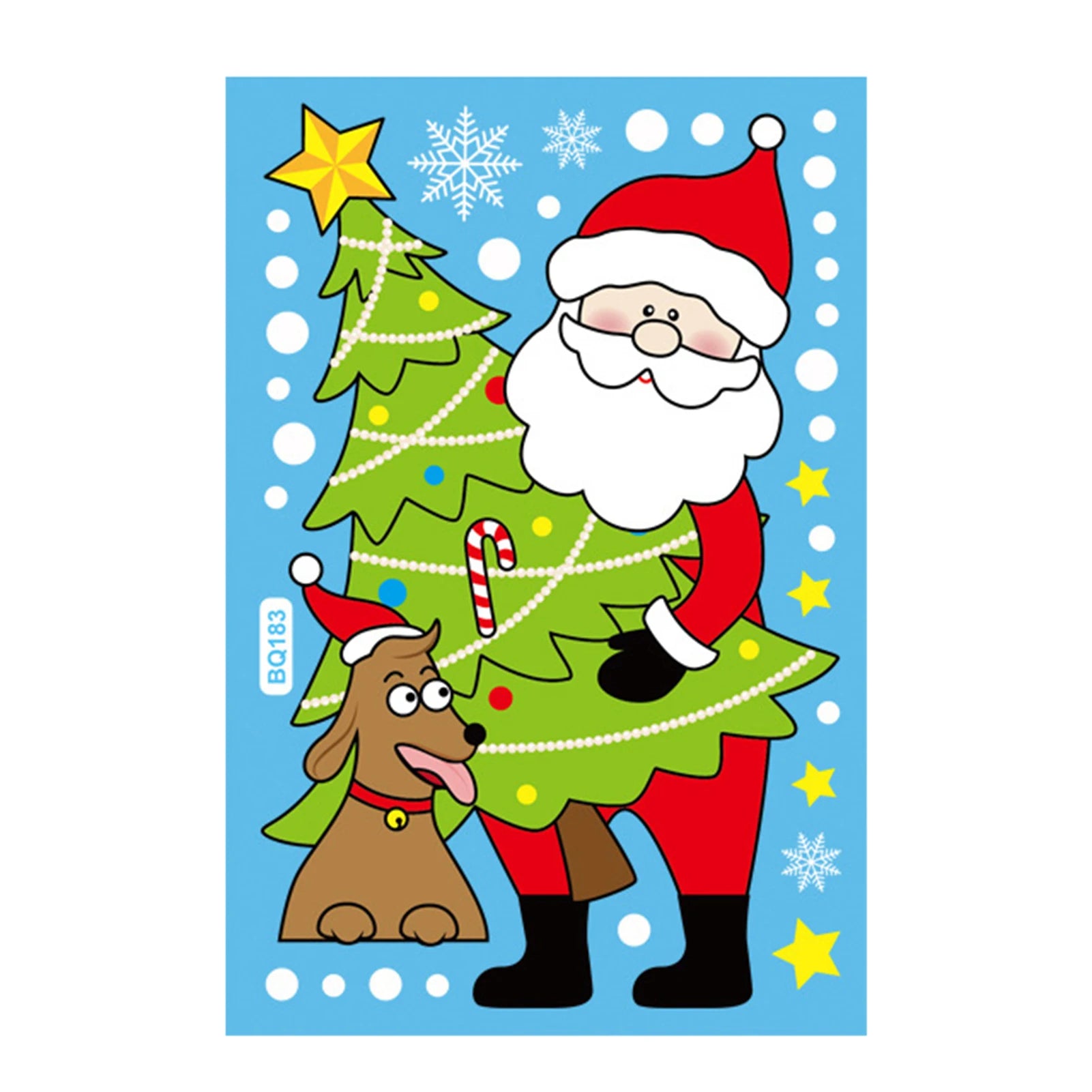 Festive Christmas Window Clings for Holiday Decor - Image 11