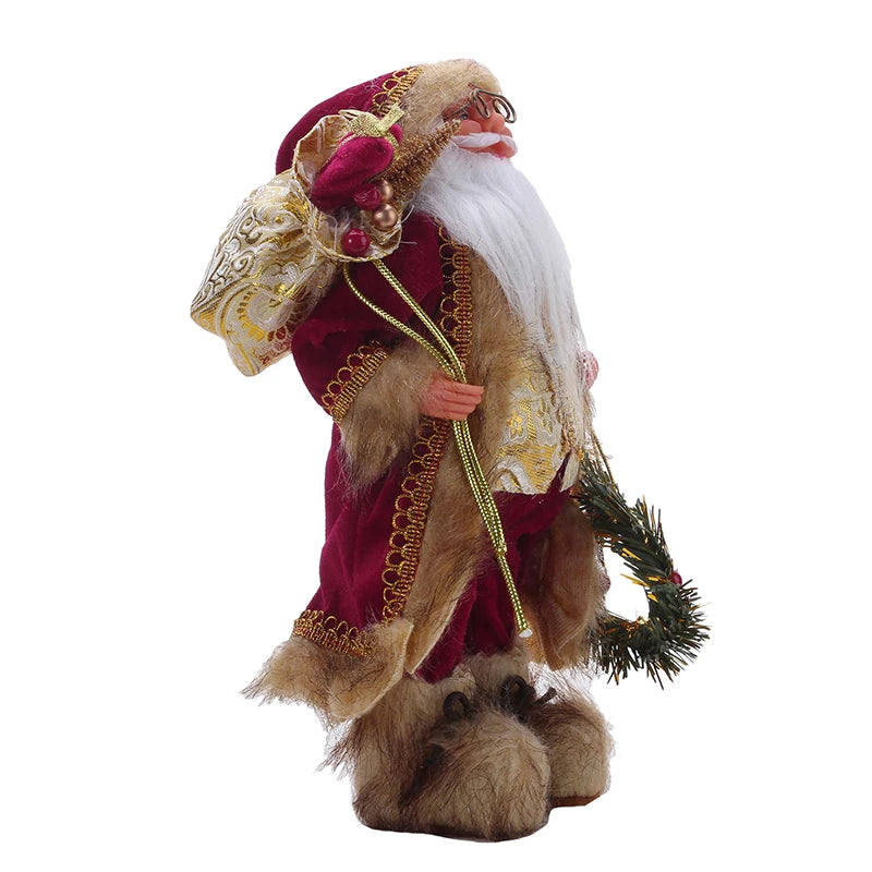 Festive Santa Claus Window Clings for Christmas - Image 11