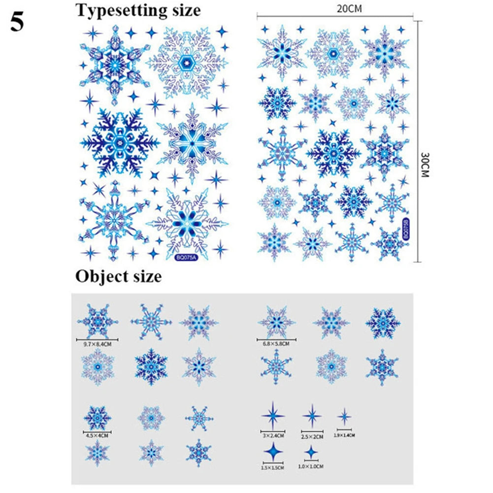Festive Christmas Tree Window Clings for Holiday Cheer - Image 16