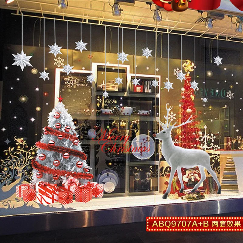 DIY Santa & Tree Christmas Window Clings - Image 8