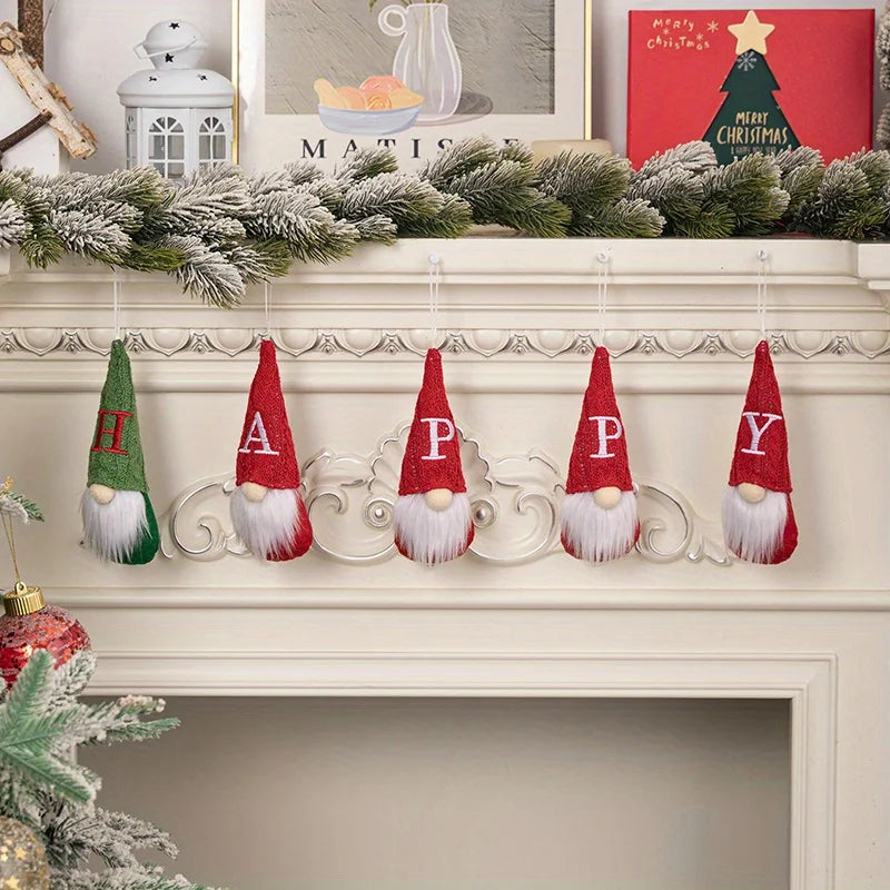 Personalized Knitted Gnome Ornament for Christmas Decor - Image 9