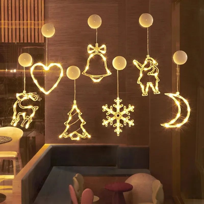 Festive Santa Claus LED Night Light Lamp