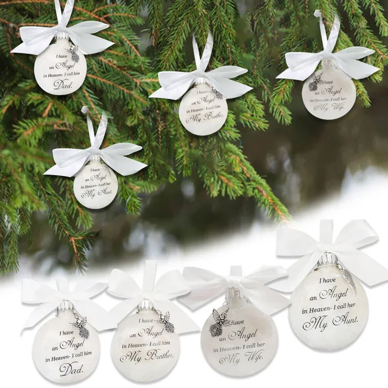 Heavenly Transparent Feather Ball Christmas Ornament - Image 23