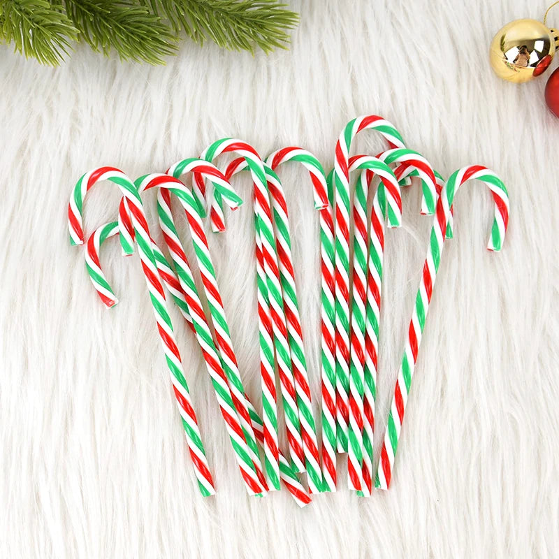 Whimsical Twisted Candy Cane Tree Ornaments - Image 15