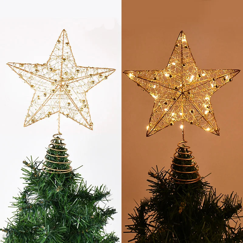 LED Star Tree Topper for Christmas Decor - Image 6