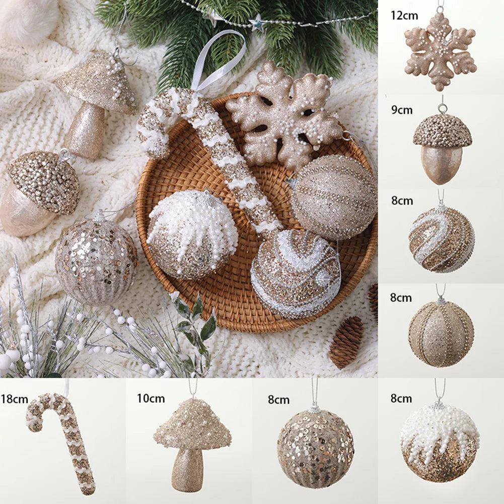Elegant Silver Christmas Balls for Festive Decor - Image 19