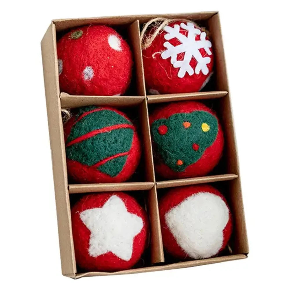 Creative DIY Wool Felt Ball Christmas Ornaments - Image 10