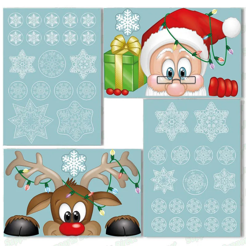 Winter Wonderland Snowflake Window Clings & Decals - Image 3