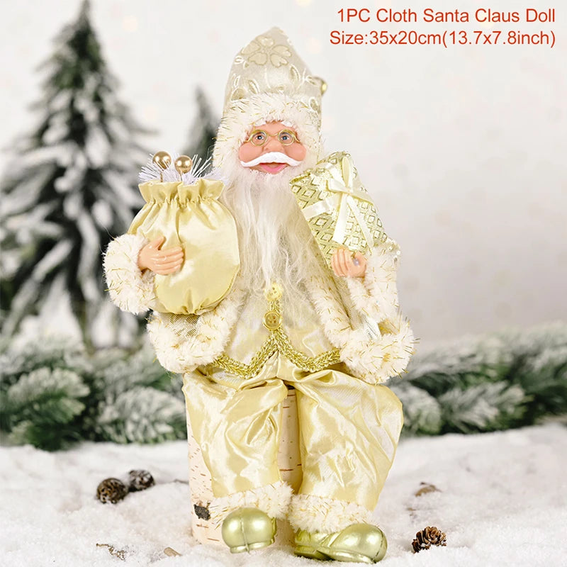 Santa Claus Christmas Tree Ornament - Festive Decoration - Image 2