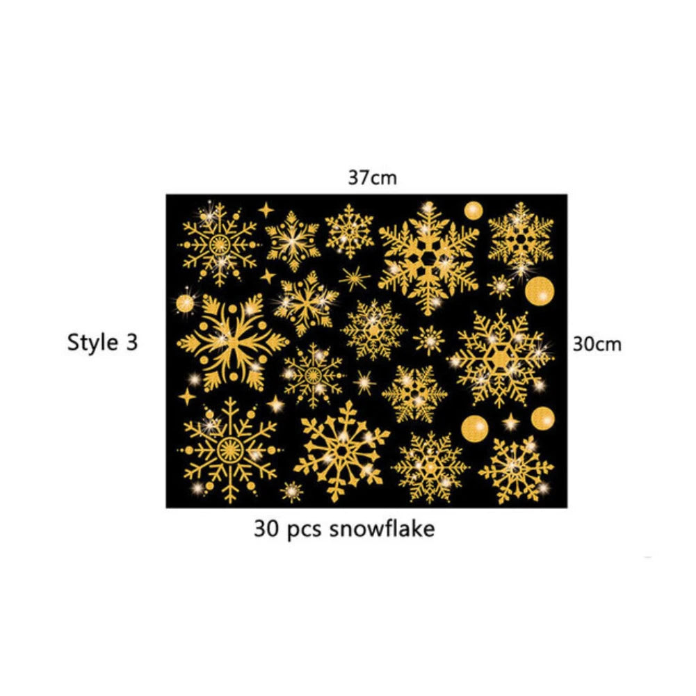 Festive Christmas Tree Window Clings for Holiday Cheer - Image 17