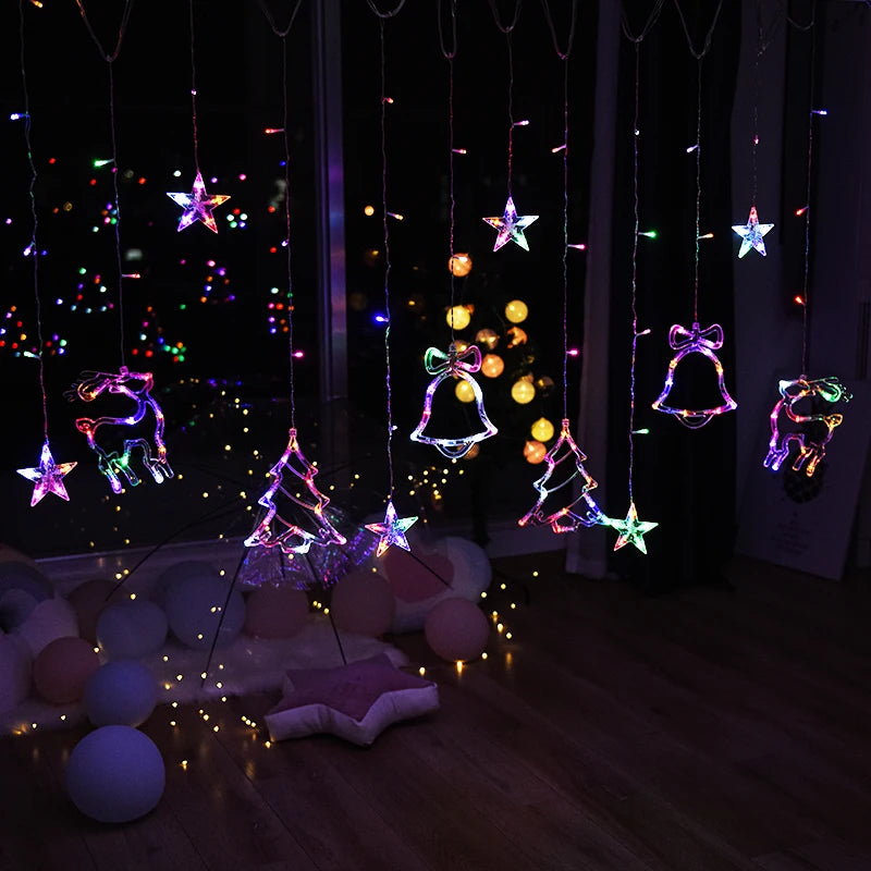 LED Star & Moon Fairy String Lights for Christmas - Image 27