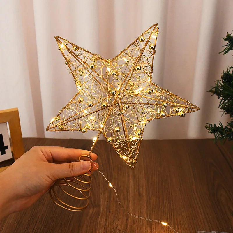 LED Star Tree Topper for Christmas Decor - Image 17