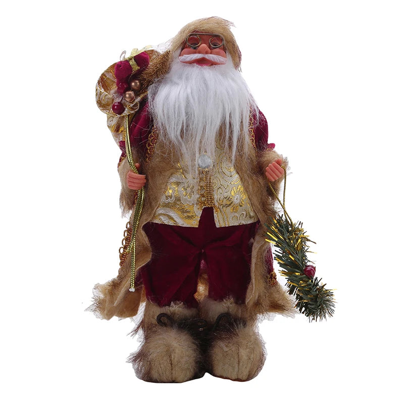 Festive Santa Claus Window Clings for Christmas - Image 8