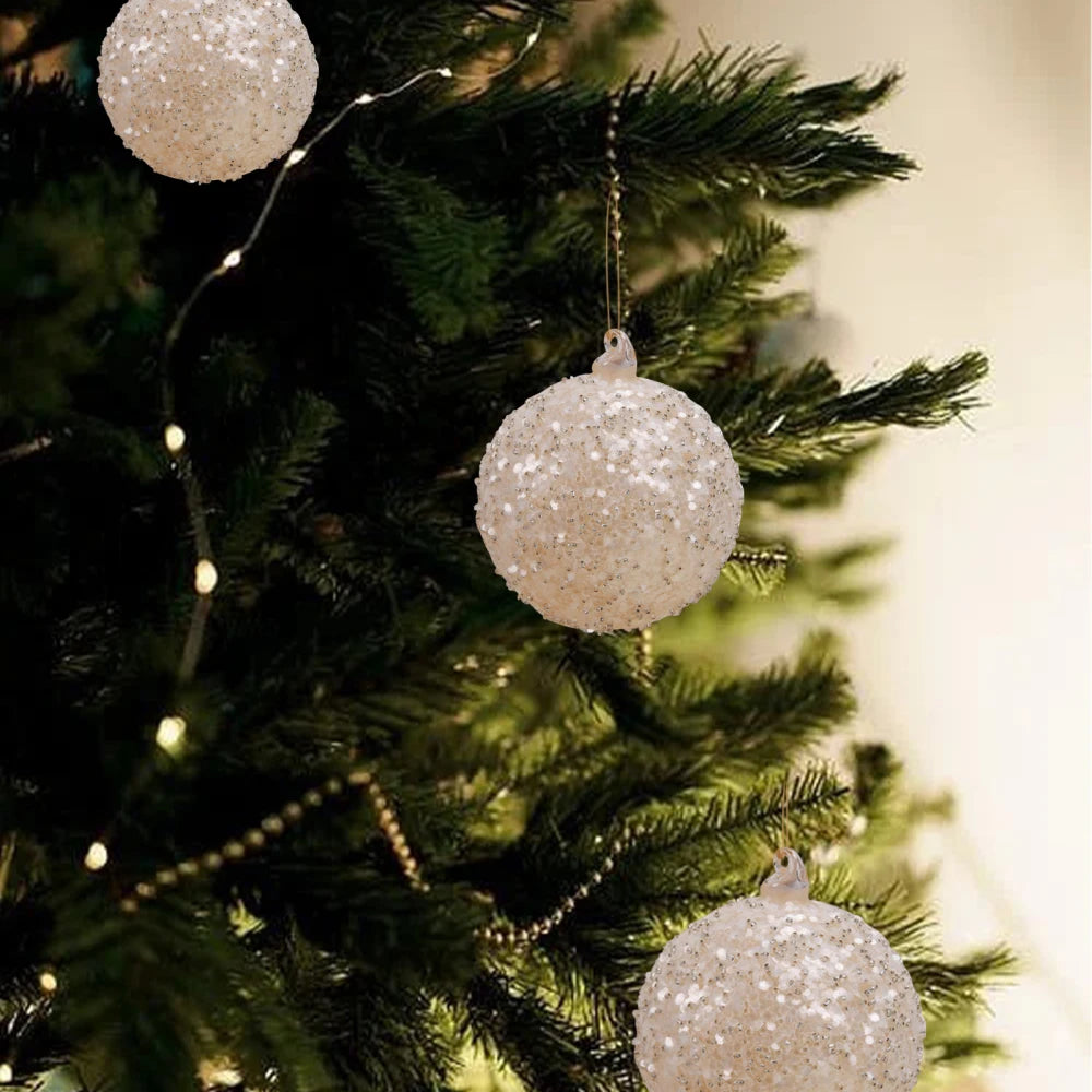 Gorgeous Glass Sequins Christmas Tree Ornaments - Image 5