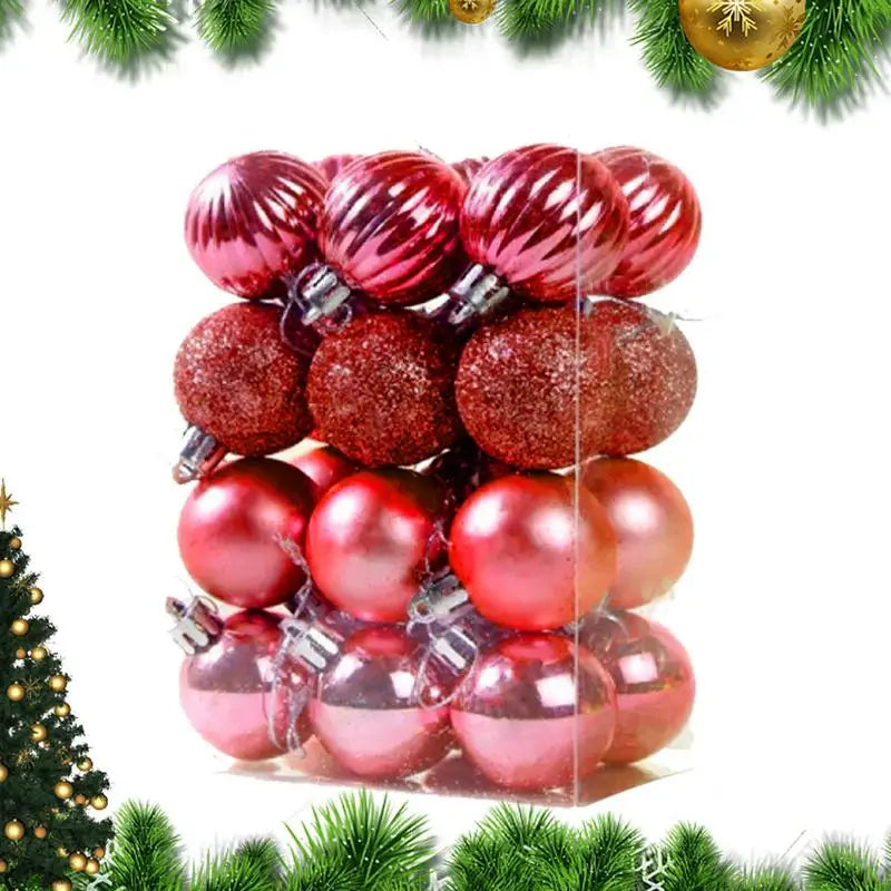 Shiny 3CM Christmas Tree Bauble Ornaments